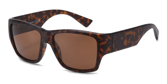 FC 6623 - Square Men Sport Plastic Sunglasses