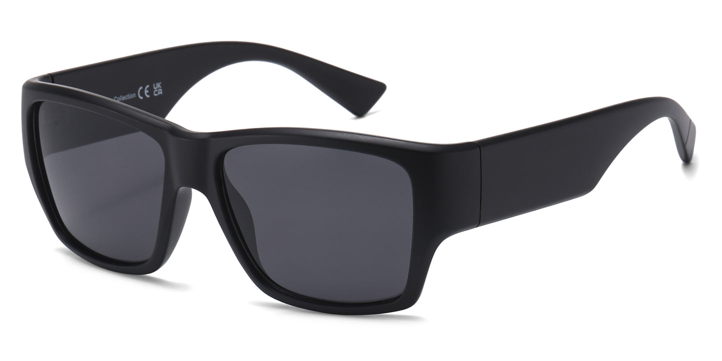 FC 6623 - Square Men Sport Plastic Sunglasses