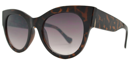 FC 6430 - Chunky Frame Cat Eye Plastic Sunglasses