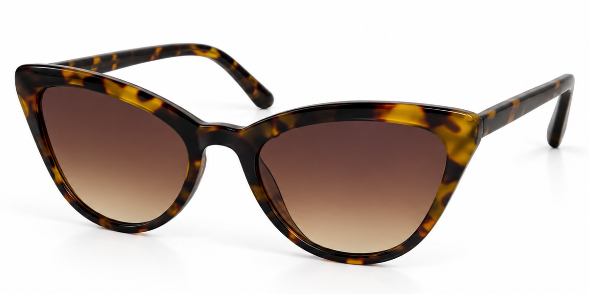 FC 6484 - Cat Eye Sunglasses with Flat Lens
