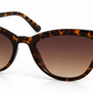 FC 6484 - Cat Eye Sunglasses with Flat Lens
