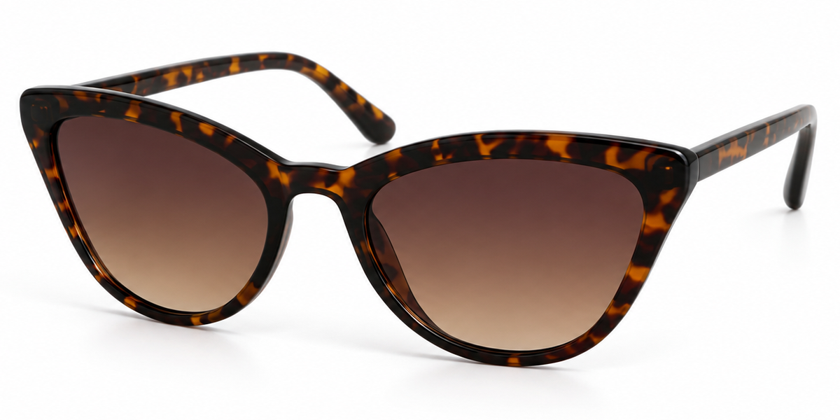 FC 6484 - Cat Eye Sunglasses with Flat Lens
