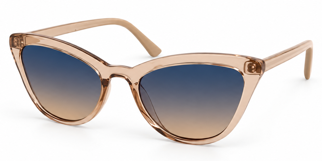 FC 6484 - Cat Eye Sunglasses with Flat Lens