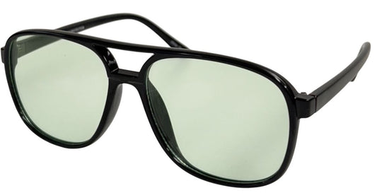 8133 Colors - Square Aviator Color Lens Plastic Sunglasses