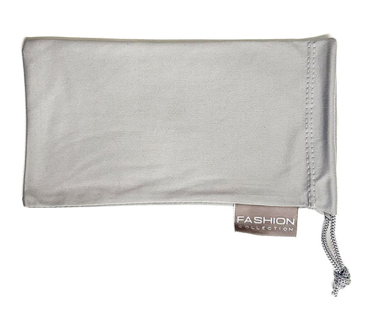 Fashion Microfiber Pouch - Grey