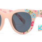 4901 - Kids Fashion Plastic Flower Print Sunglasses