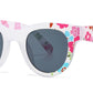 4901 - Kids Fashion Plastic Flower Print Sunglasses