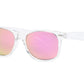 PL 3001 - Polarized Junior Classic Horn Rimmed Clear Frame Sunglasses