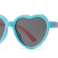 PL 3014 - Polarized Kids TR90 Rubber Heart Shape Sunglasses