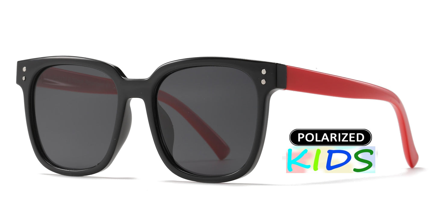 PL 3020 - Polarized Kids TR90 Rubber Flexible Sunglasses