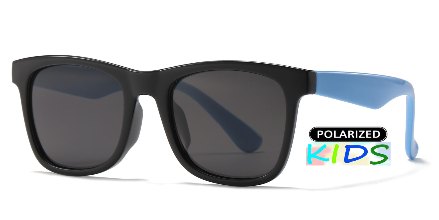 PL 3021 - Polarized Kids TR90 Rubber Flexible Sunglasses