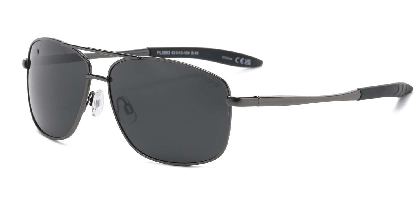 PL 3963 - 1.1 MM Polarized Sports High Quality Metal Sunglasses