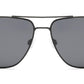 PL 3977 -  Polarized Square Aviator Metal Sunglasses