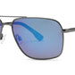 PL 3977 -  Polarized Square Aviator Metal Sunglasses