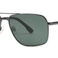 PL 3977 -  Polarized Square Aviator Metal Sunglasses