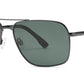 PL 3977 -  Polarized Square Aviator Metal Sunglasses