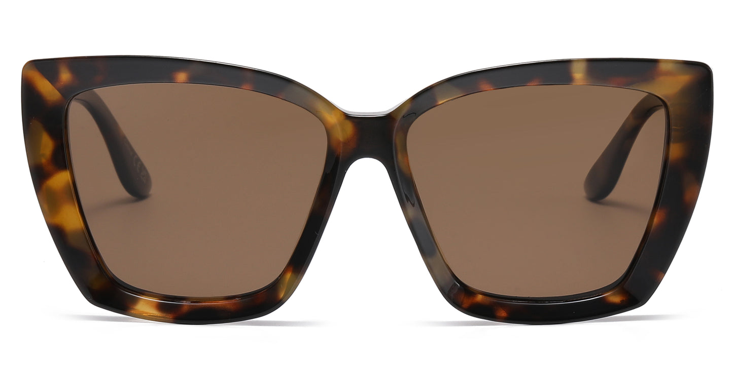 FC 6557 - Fashion Plastic Cat Eye Sunglasses