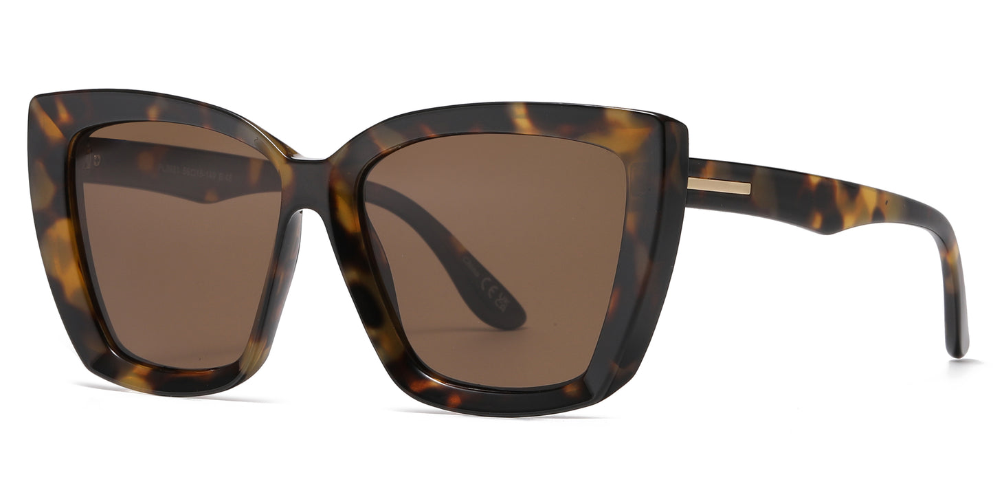 FC 6557 - Fashion Plastic Cat Eye Sunglasses