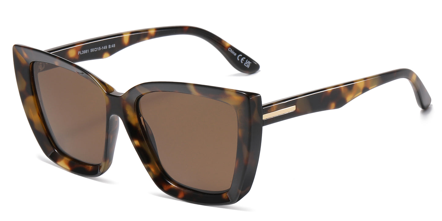 FC 6557 - Fashion Plastic Cat Eye Sunglasses