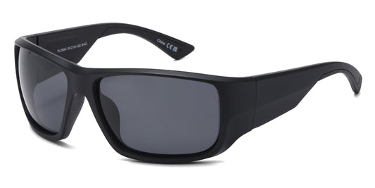 PL 3984 - Men Plastic Sport Polarized Sunglasses