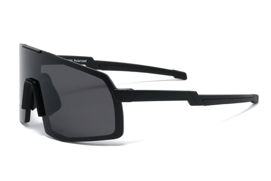 PL 5209 -  Polarized Sports Shield Plastic Sunglasses