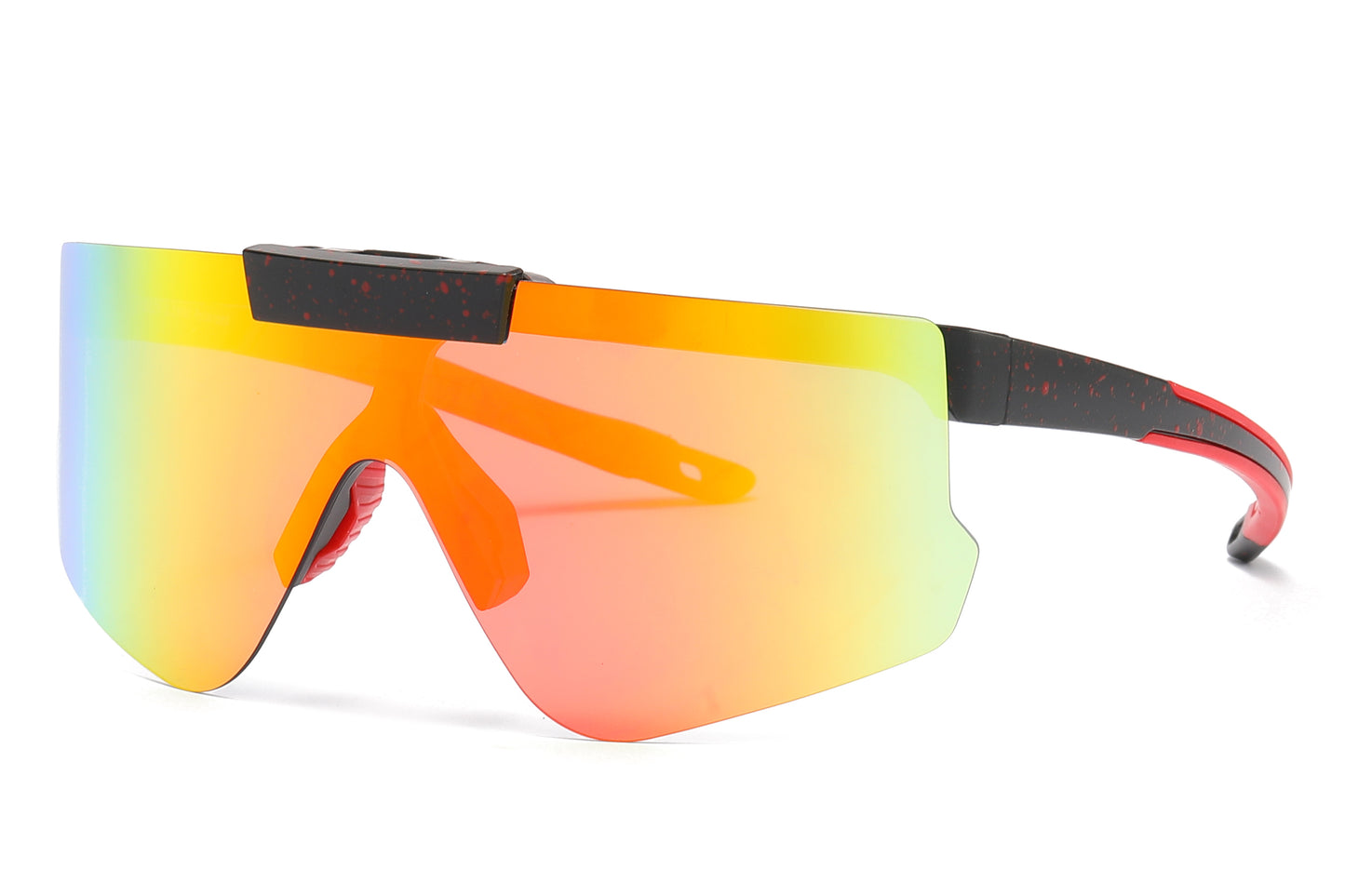 PL 5229 -  Polarized Sports Shield Plastic Sunglasses