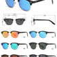 PL 5261 - Classic Half Rimmed Plastic Polarized Sunglasses