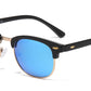 PL 5261 - Classic Half Rimmed Plastic Polarized Sunglasses