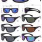 PL 5323 - Men Sport Wrap Around Plastic Sunglasses