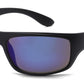PL 5323 - Men Sport Wrap Around Plastic Sunglasses