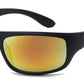 PL 5323 - Men Sport Wrap Around Plastic Sunglasses