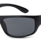 PL 5323 - Men Sport Wrap Around Plastic Sunglasses