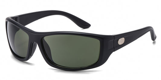 PL 5324 - Polarized Men Rectangular Sport Plastic Sunglasses