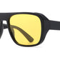 PL 5856 - Polarized Square Night Vision Plastic Sunglasses