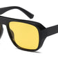 PL 5856 - Polarized Square Night Vision Plastic Sunglasses