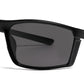 PL 6834 - Rectangular Men Sport Polarized Plastic Sunglasses