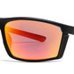 PL 6834 - Rectangular Men Sport Polarized Plastic Sunglasses