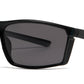 PL 6834 - Rectangular Men Sport Polarized Plastic Sunglasses