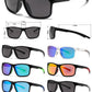 PL 6836 - Polarized Classic Sport with Color Mirror Lens Plastic Sunglasses