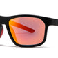 PL 6836 - Polarized Classic Sport with Color Mirror Lens Plastic Sunglasses