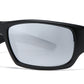 PL 6840 - Polarized Men Sport Wrap Around Plastic Sunglasses