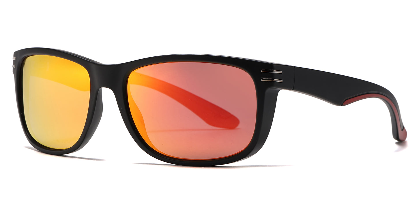 PL 6851 - Polarized Men Sport Plastic Sunglasses