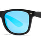PL 7112 ST RVC - Spring Hinge Polarized Plastic Sunglasses with Color Mirror Lens