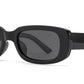 PL 8905 - Polarized Rectangular Plastic Sunglasses with Flat Lens