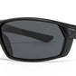 PL 9083 - Polarized Men Sport Wrap Around Plastic Sunglasses