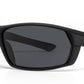 PL 9083 - Polarized Men Sport Wrap Around Plastic Sunglasses