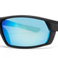 PL 9083 - Polarized Men Sport Wrap Around Plastic Sunglasses