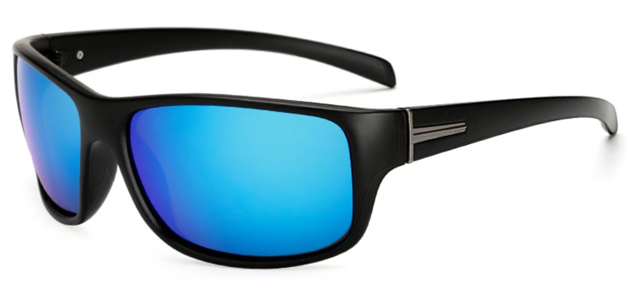 PL 9092 - Men Sport Polarized Plastic Sunglasses