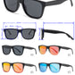 PL 9094 - Polarized Sport with Color Mirror Lens Plastic Sunglasses