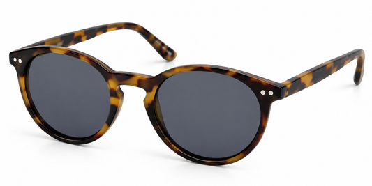 PL 3966 - Polarized Round Plastic Sunglasses